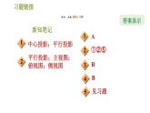 華師版七年級上冊數(shù)學(xué)習(xí)題課件 第4章 4.2.1  由立體圖形到視圖