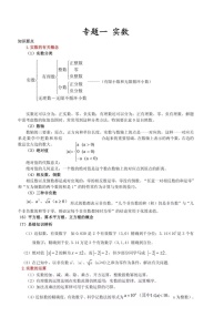 初中中考数学10大专题知识点精讲学案