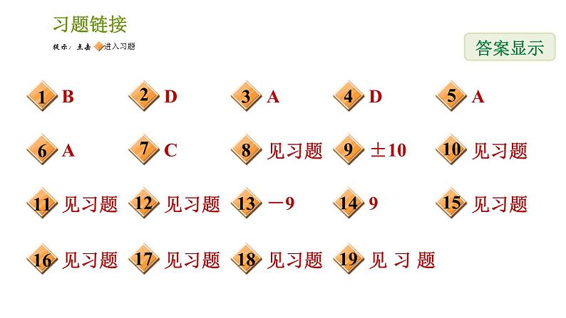 人教版七年级上册数学 期末提分练案 习题课件02