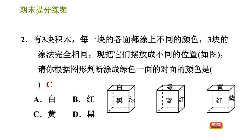 人教版七年级上册数学 期末提分练案 习题课件04