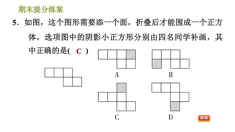 人教版七年级上册数学 期末提分练案 习题课件07