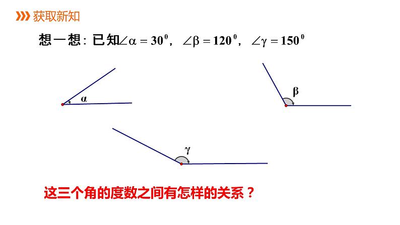 6.7角的和差---同步课件 2021-2022学年浙教版数学七年级上册第3页