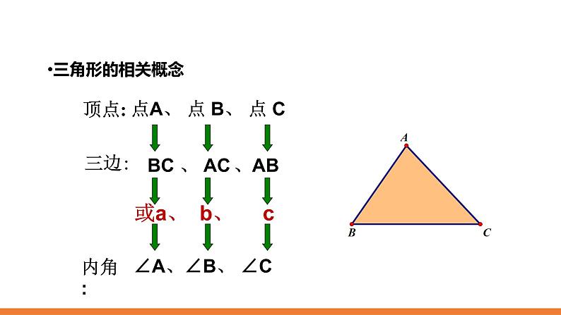 1.1  认识三角形（2课时）---同步课件 2021-2022学年浙教版数学八年级上册第6页