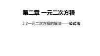 初中数学湘教版九年级上册2.2 一元二次方程的解法说课课件ppt