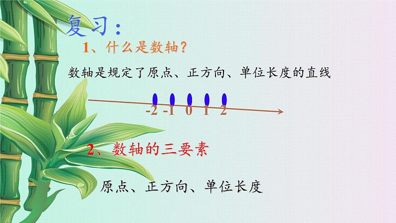 北京课改版七年级上册数学  有理数《相反数和绝对值》课件第2页