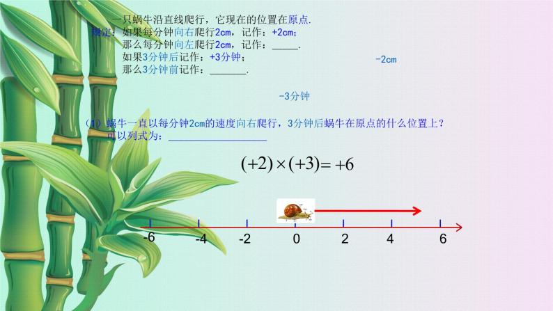北京课改版七年级上册数学  有理数《有理数的乘法》课件01