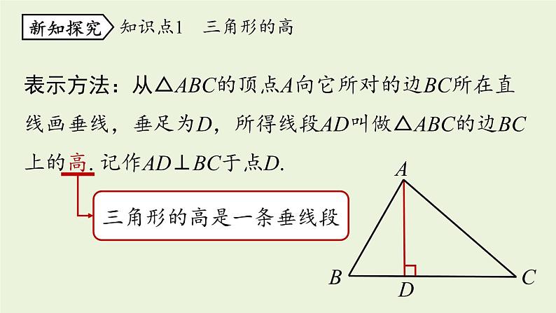 人教版八年级数学上册 11.1与三角形有关的线段课时2 课件第5页