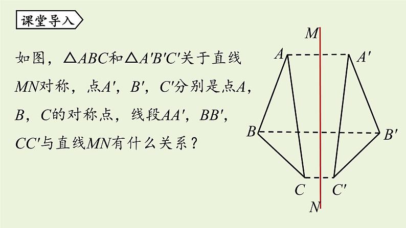 人教版八年级数学上册 13.1轴对称课时2 课件05