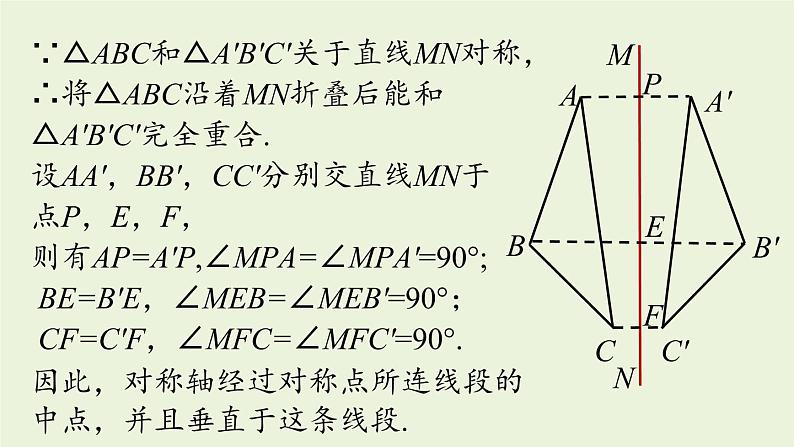 人教版八年级数学上册 13.1轴对称课时2 课件06