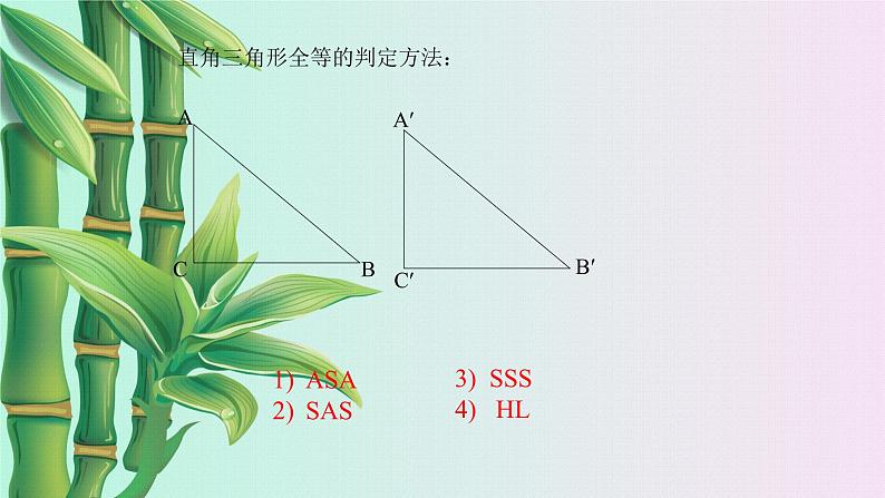 北京课改版八年级上册  三角形《直角三角形》课件第4页