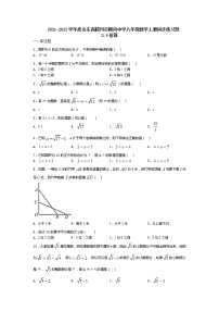 初中数学北师大版八年级上册4 估算同步练习题