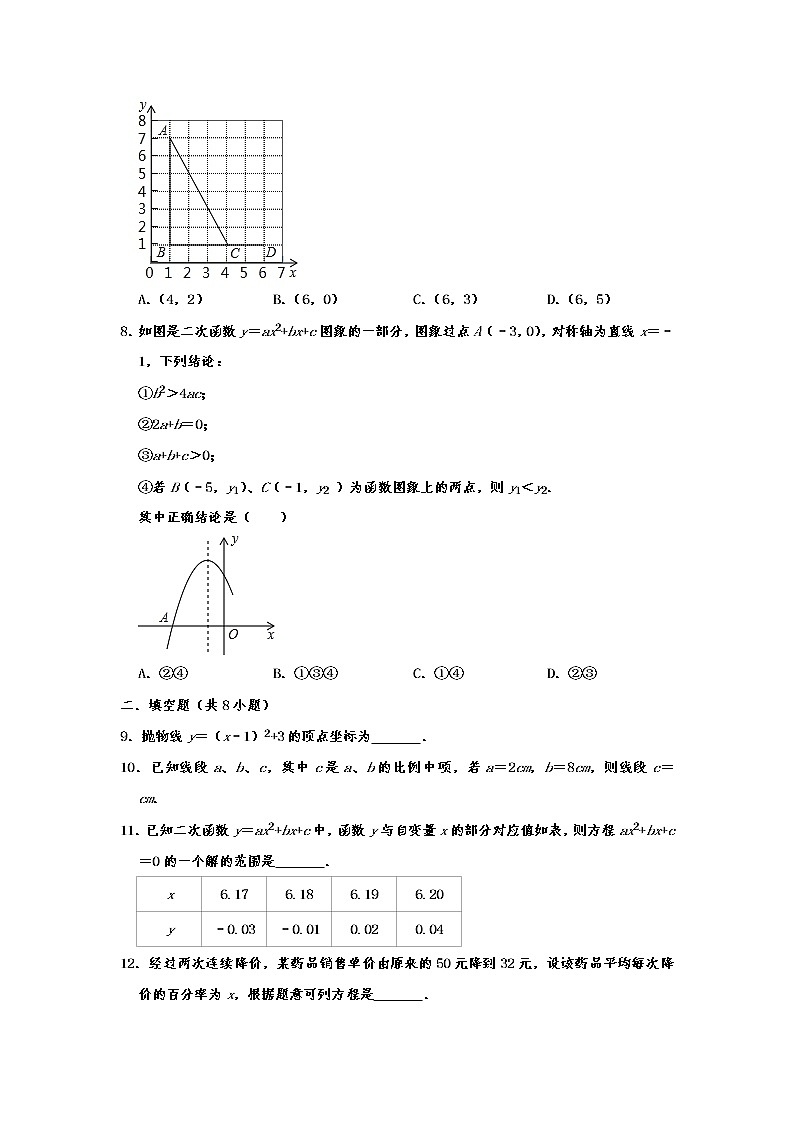 江苏省连云港市灌云县2019-2020学年九年级（上）期末数学试卷  解析版第2页