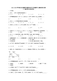 北师大版八年级上册3 轴对称与坐标变化巩固练习