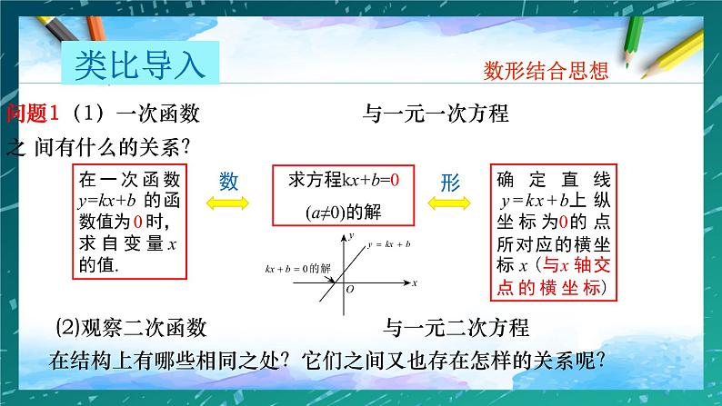 人教版九年级数学上册《二次函数与一元二次方程》课件02