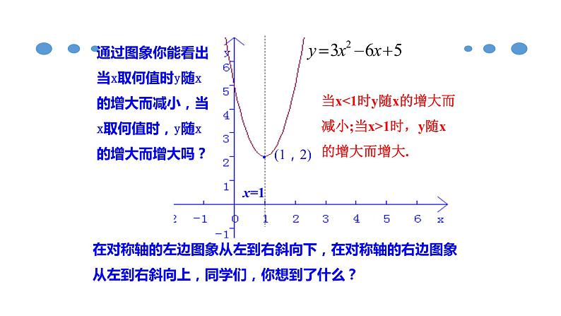 人教版九年级数学上册《二次函数y=ax2+bx+c的图象和性质》课件08