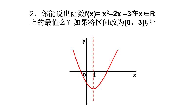 人教版九年级数学上册《二次函数在闭区间上的最值》课件03