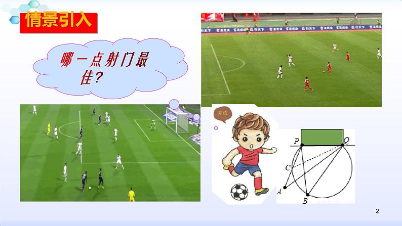 人教版九年级数学上册圆周角（1）圆周角定理教学课件第2页