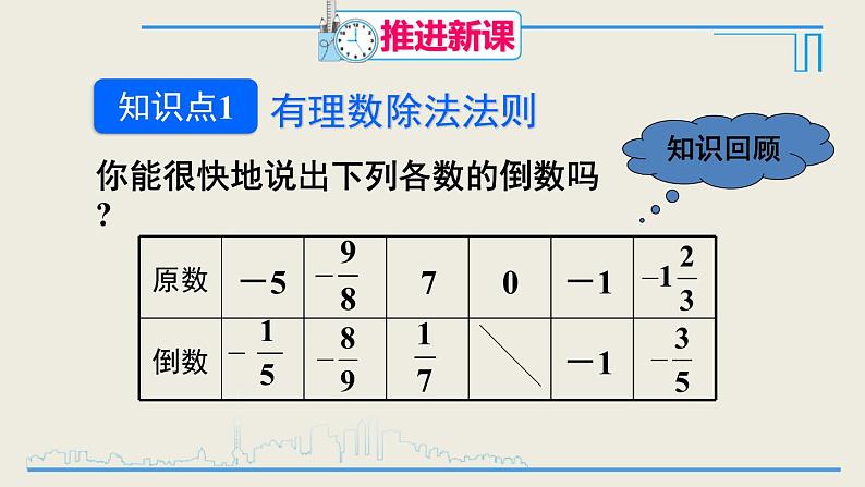 2020-2021学年人教版数学七年级上册有理数的除法课件PPT第4页