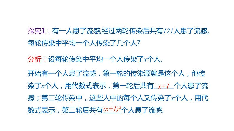 2021-2022学年人教版数学九年级上册21.3实际问题与一元二次方程课件PPT第5页