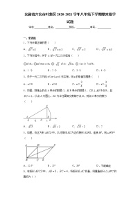 安徽省六安市叶集区2020-2021学年八年级下学期期末数学试题（word版 含答案）