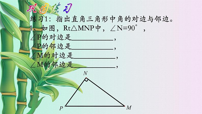 北京课改版九年级上册  解直角三角形《锐角三角函数》课件第3页