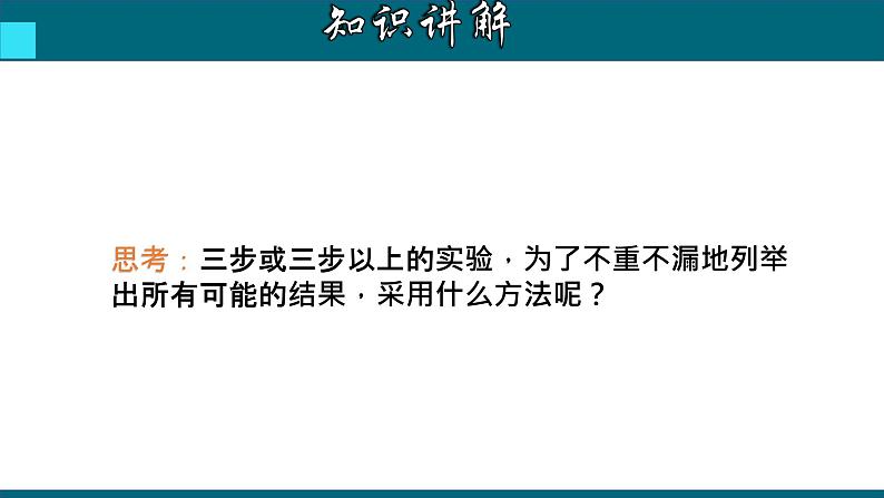 人教版数学九年级上册《用树状图法求概率》课件04