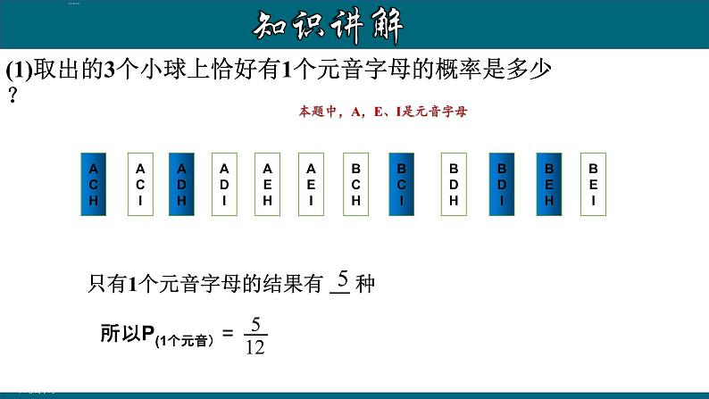 人教版数学九年级上册《用树状图法求概率》课件08