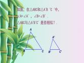 北京课改版九年级上册  相似形《相似三角形的判定》课件