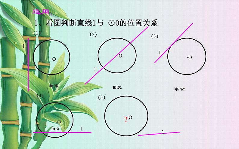 北京课改版九年级上册  圆（下）《直线与圆的位置关系》课件08