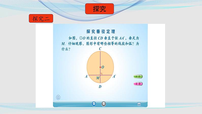 人教版九年级数学上册《垂直于弦的直径》课件08