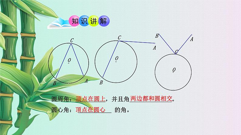 青岛版九年级上册数学  对圆的进一步认识《圆周角》课件03