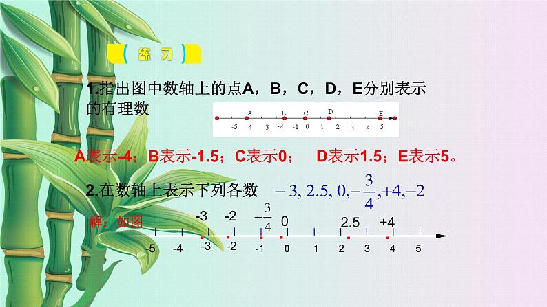 青岛版七年级上册 数学  有理数《数轴》课件07