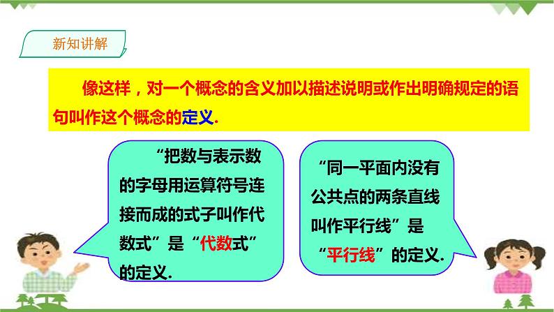 湘教版数学八年级上册  2.2.1定义与命题（课件+教案+练习）03