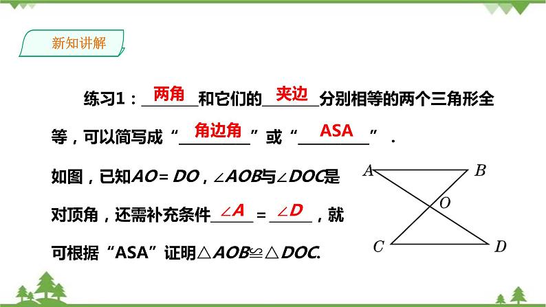 湘教版数学八年级上册  2.5.3“角边角”（ASA）（课件+教案+练习）06