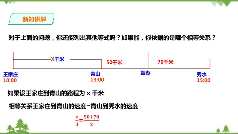 湘教版数学七年级上册  3.1建立一元一次方程模型（课件+教案+练习）08