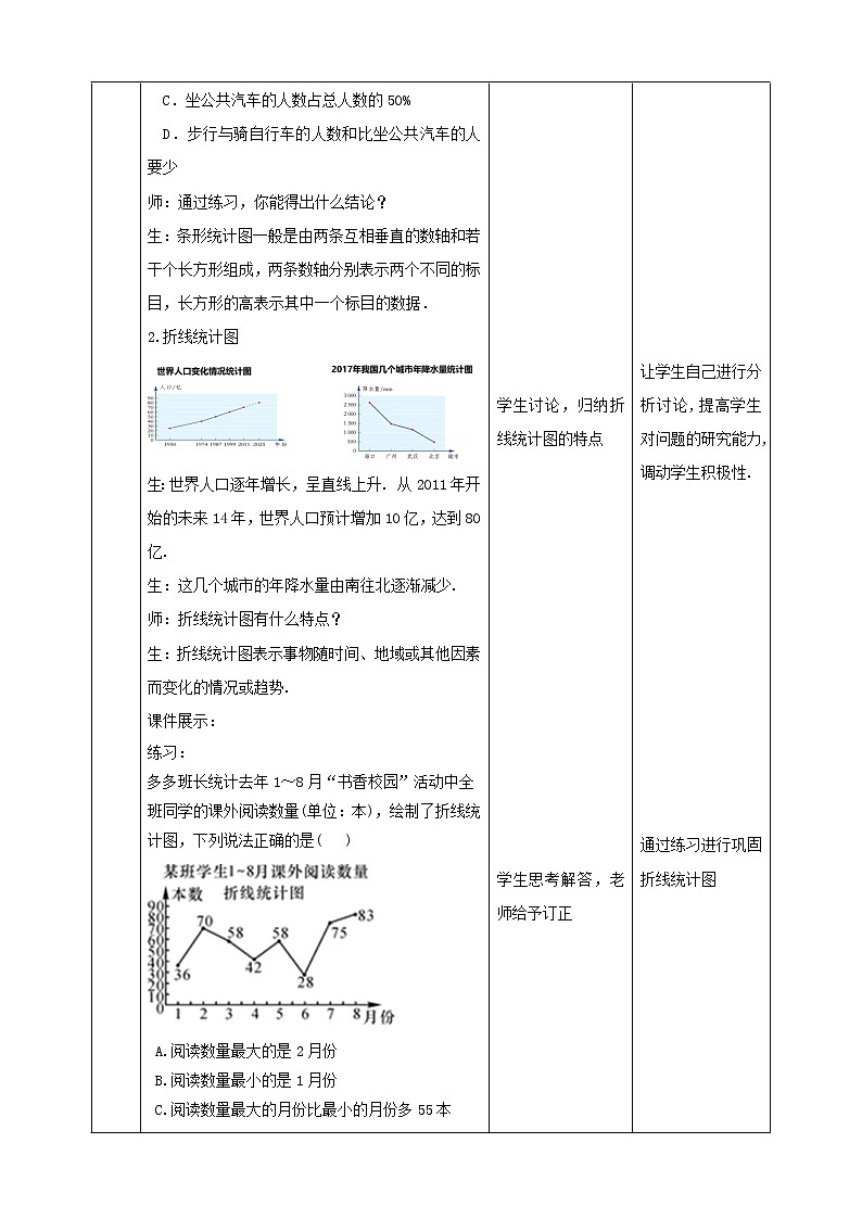 湘教版数学七年级上册  5.2.1 统计图（课件+教案+练习）03