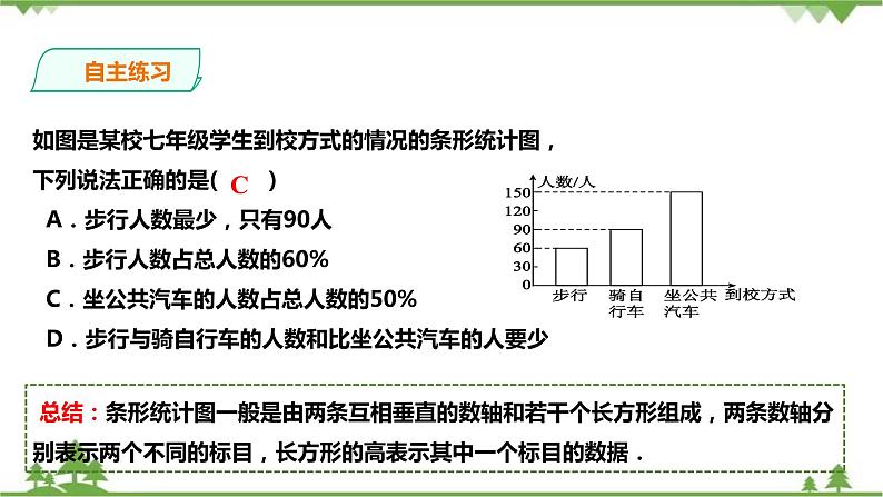 湘教版数学七年级上册  5.2.1 统计图（课件+教案+练习）08