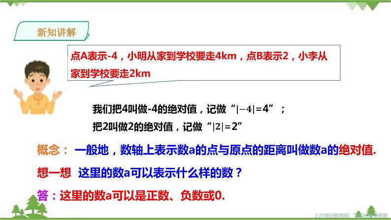 湘教版数学七年级上册  1.2.3绝对值（课件+教案+练习）04