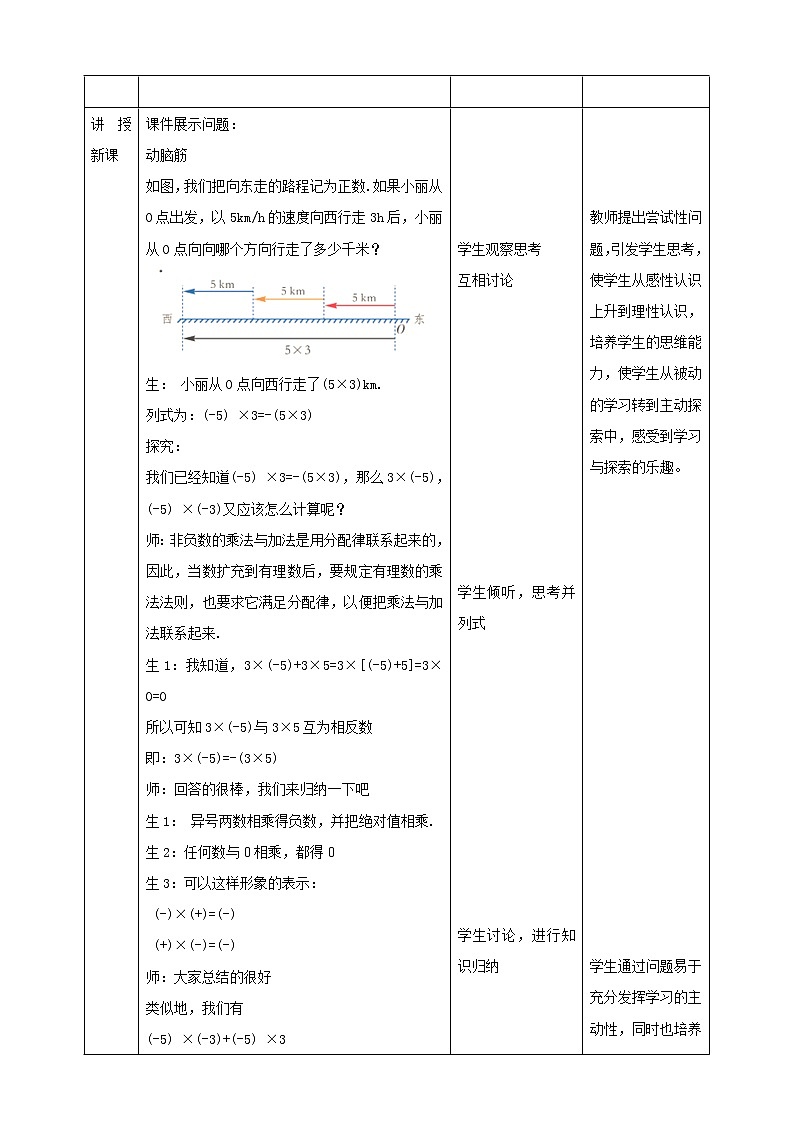 湘教版数学七年级上册  1.5.1有理数的乘法1(课件+教案+练习)02