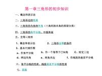 浙教版八年级上册第1章 三角形的初步知识综合与测试图片课件ppt