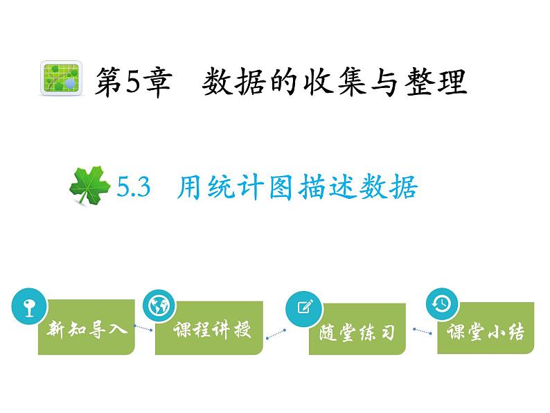 5.3用统计图描述数据   沪科版七年级数学上册教学课件01