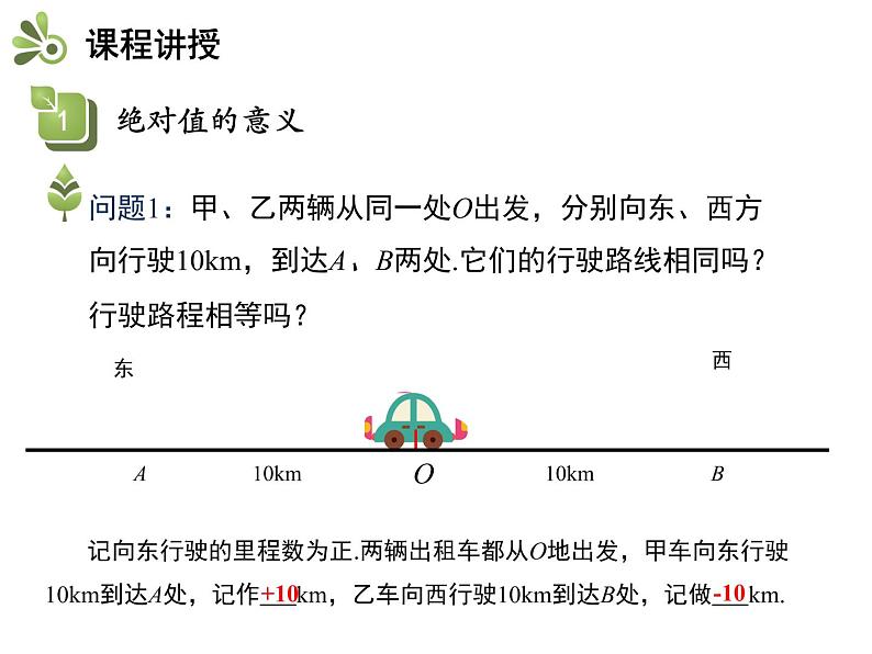 1.2数轴、相反数和绝对值  第3课时绝对值   沪科版七年级数学上册教学课件04
