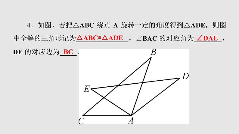 2021-2022学年人教版数学八年级上册同步课时训练12.1　全等三角形课件PPT05