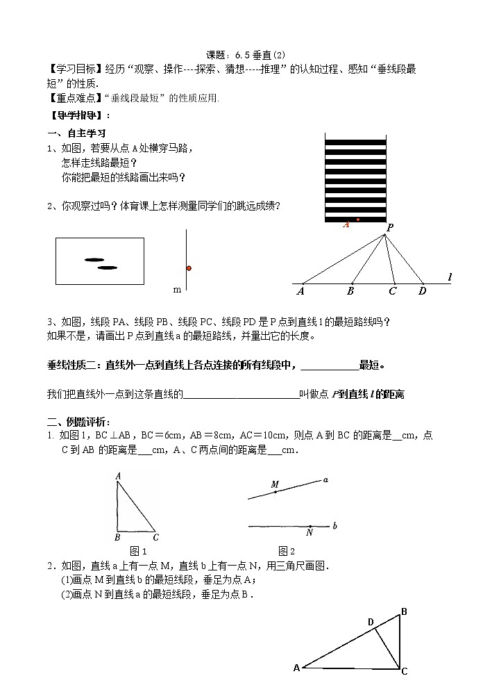 6.5垂直(2)-苏科版七年级数学上册导学案01
