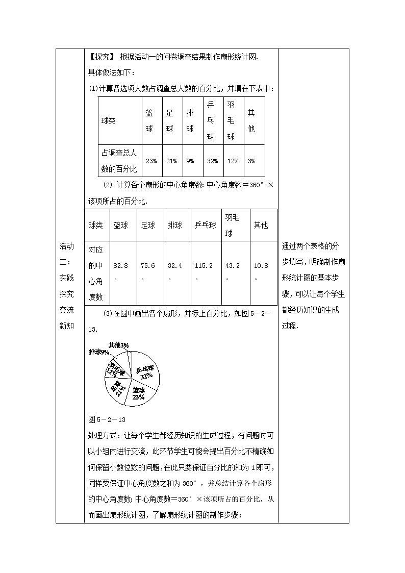 沪科版初中数学七年级上册  5.2 数据的整理 教案03