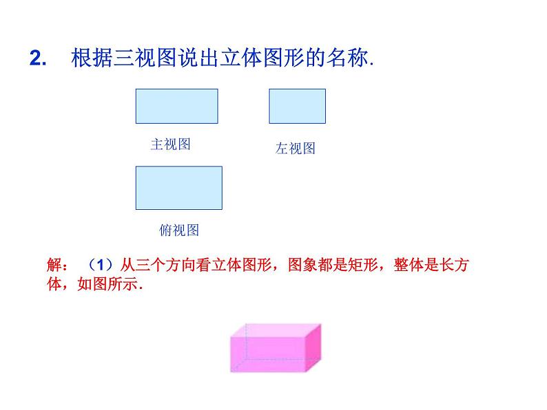 北师大版数学九年级上册 5.2 视图 课件第4页