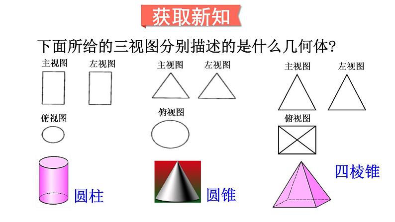 北师大版数学九年级上册 5.2 视图 课件103