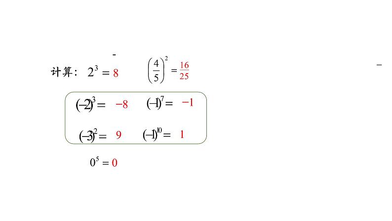 2021-2022学年人教版七年级上册课件 1.5.1 有理数的乘方(二)-206