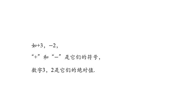 2020-2021学年人教版七年级上册课件 1.2.4  绝对值(二)03