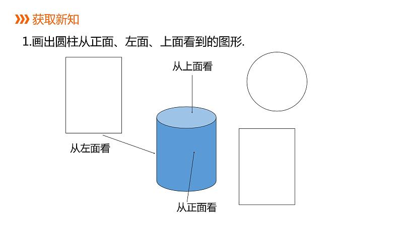 4.1.1 第2课时 折叠、展开与从不同的方向看立体图形---同步课件 2021-2022学年人教版数学七年级上册03